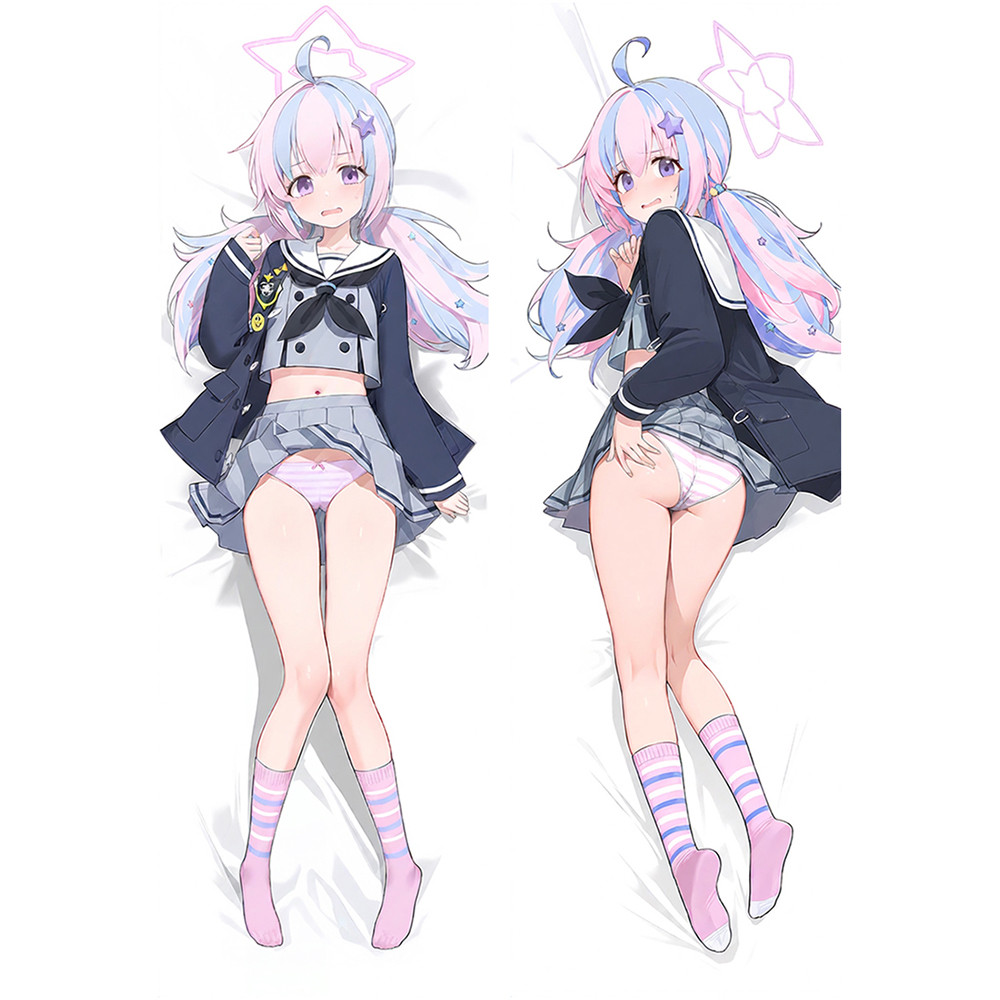 Dakimakura Blue Archive Uzawa Reisa กอดปลอกหมอนคอสเพลย์ Props อะนิเมะพิมพ์สองด้าน Otaku เบาะครอบคลุม