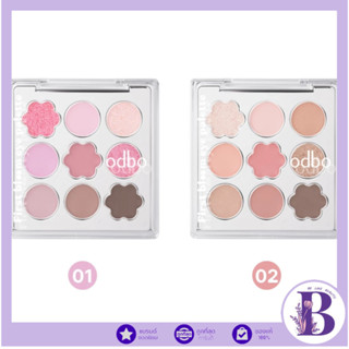 🔥แท้/ดีลสุดคุ้ม/ไลฟ์ทุกวัน🔥OD2038 ODBO FIRST BLOOM EYE PALET…