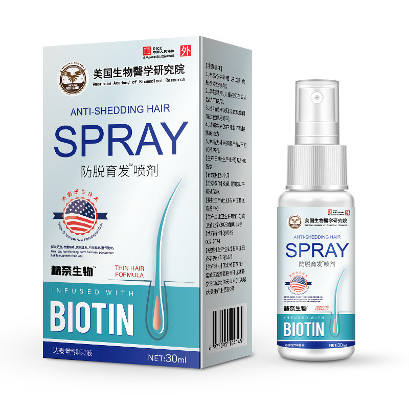 baoluan#American Academy of Biomedical Sciences-Anti-Hair Loss Hair Growth Spray Daily Sales of 10,0