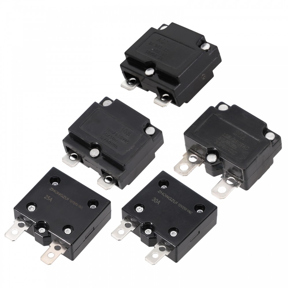 5A/7A/10A/15A/20A/25A/30A รีเลย์รีเซ็ตอัตโนมัติสําหรับรุ่นรถต่างๆ