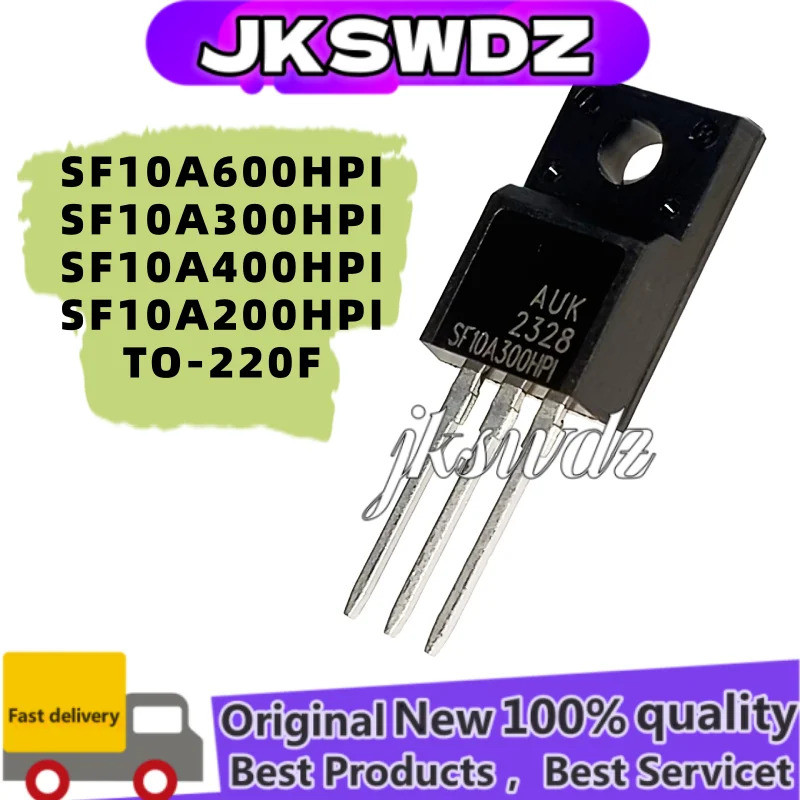 5PCS SF10A600HPI SF10A300HPI SF10A300 SF10A400HPI SF10A200HPI TO-220F Field Effect ทรานซิสเตอร์