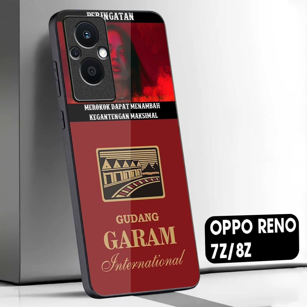 OPPO RENO 7z 8z 5G SOFTCASE | เคสเคลือบเงา Oppo reno 7 8 z 5G | Rkk M50 Casing | เคสพรีเมี่ยมสุดเท่ 