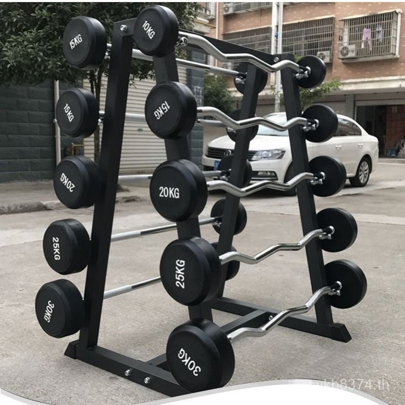 กรอบแบบบูรณาการขนาดเล็ก Barbell Biceps ชุด Barbell Fixed 10 Pay Commercial Barbell Biceps Barbell Gy