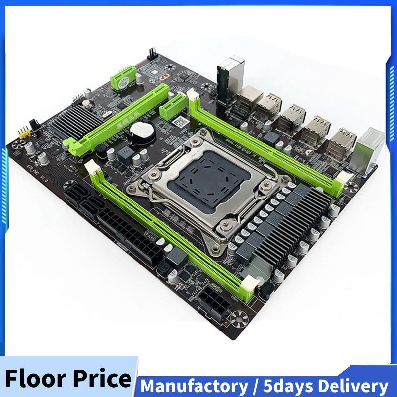 X79 Pro อะไหล่เมนบอร์ด LGA 2011DDR3 พร้อมรองรับ Xeon E5 V1 V2 E5-2650V2 2680 2640 2670 โปรเซสเซอร์