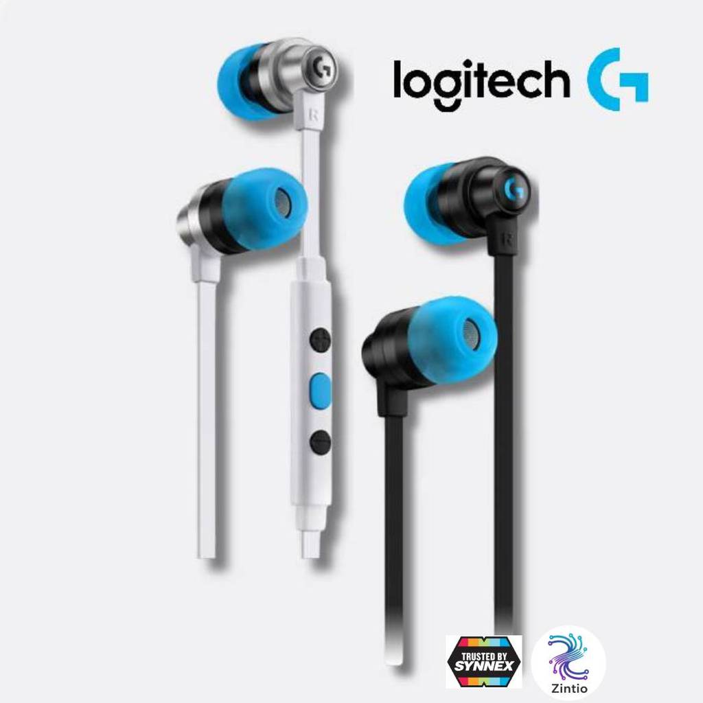 ⚡️หูฟังเกมมิ่ง⚡️Logitech G333 Gaming Earphones with Mic and Dual Drivers เชื่อมต่อได้ทั้ง AUX และ US