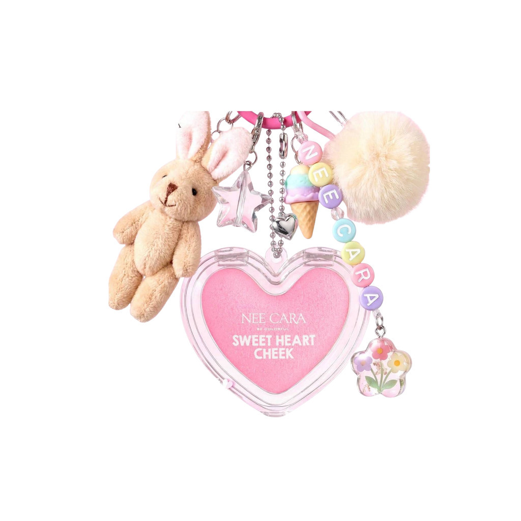 ♦️ของแท้·ส่งด่วน·ถูก♦️Neecara Sweet Heart Cheek #N417 นีคาร่า สวีท ฮาร์ท ชีค x 1 ชิ้น dayse