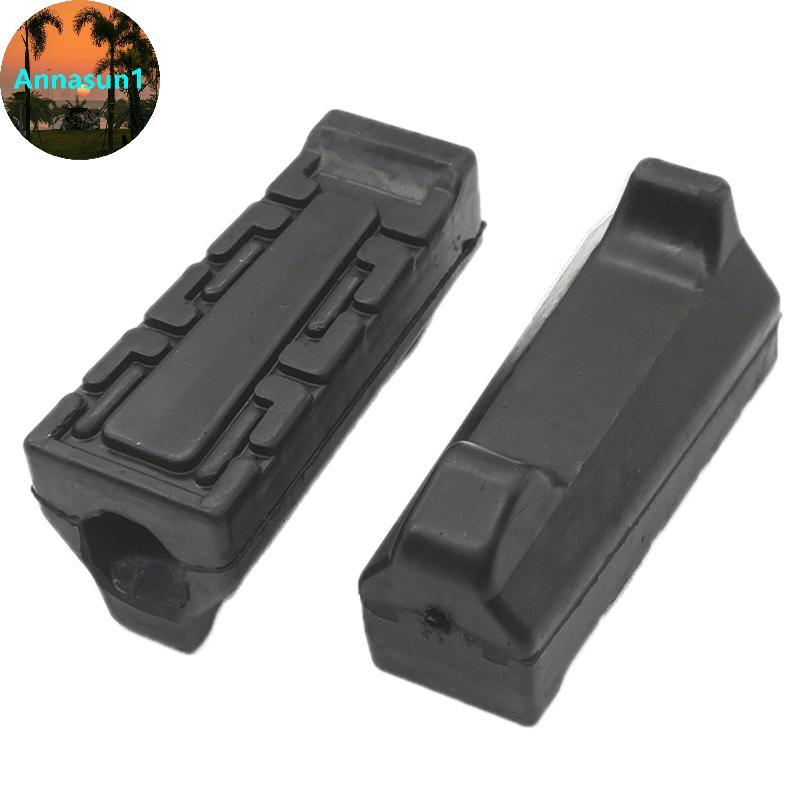 Annasun 1 คู่ยางเหยียบด้านหน้า Footrest หมุดเท้าสําหรับ YBR 125 Repose Pieds Moto อุปกรณ์มอเตอร์ไซค์