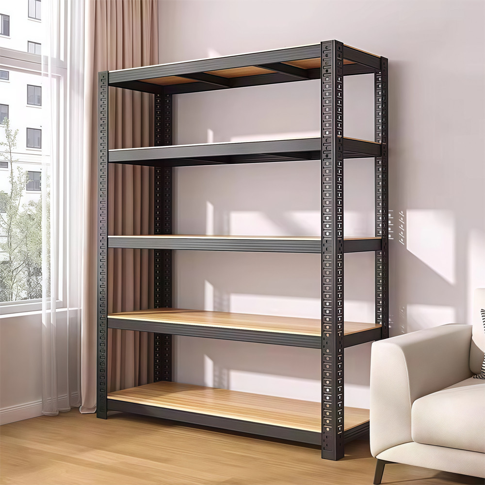 3/4/5 Tier Metal Boltless Rack Home Kitchen Store Adjustable Storage Rack Warehouse Rak Besi Serbagu