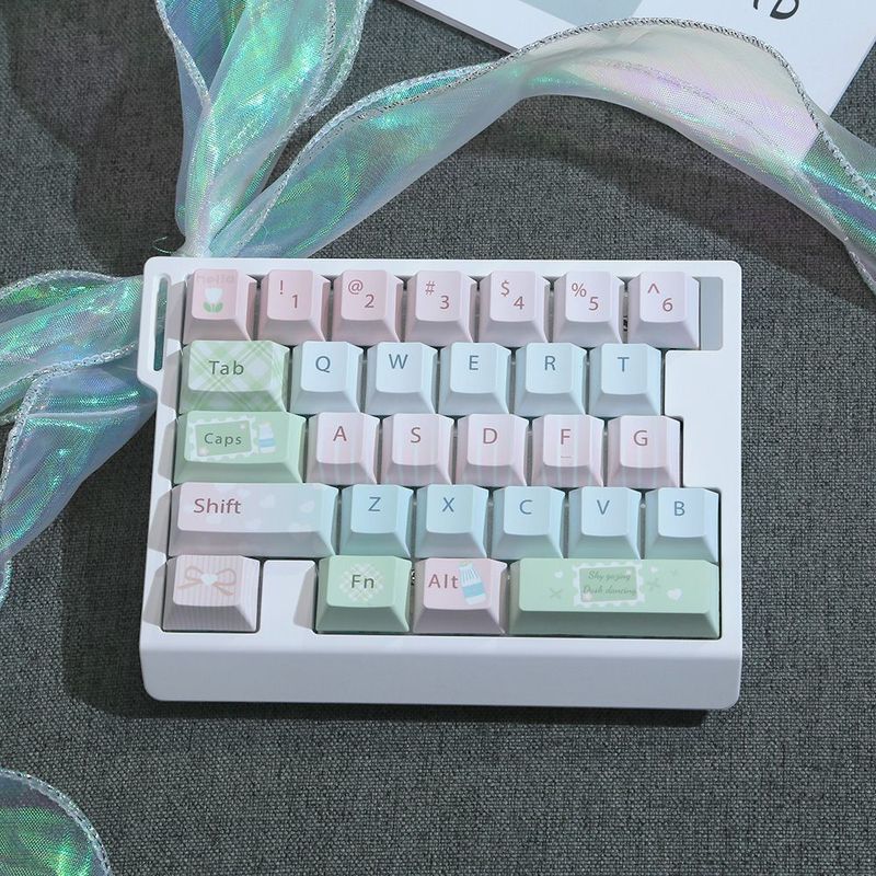 ZUOYA HE30 คีย์บอร์ดเชิงกลแกนแม่เหล็กมือเดียวสําหรับเล่นเกมโดยเฉพาะหยุดฉุกเฉิน Fearless เกมกระเบื้อง