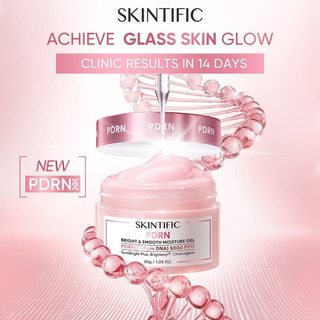 SKINTIFIC PDRN Bright & Smooth Moisture Gel (Sodium DNA) 5000 PPM 30gr
