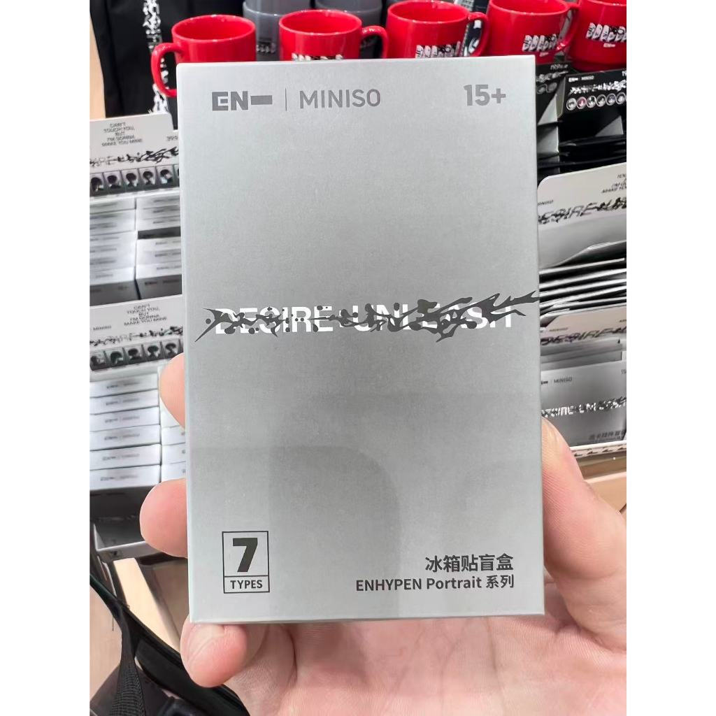 Miniso Enhypen Character กล่องแม่เหล็กติดตู้เย็น