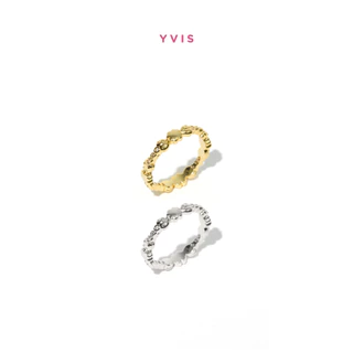 YVIS Beetle Brass Ring - Lucky Charm Collection