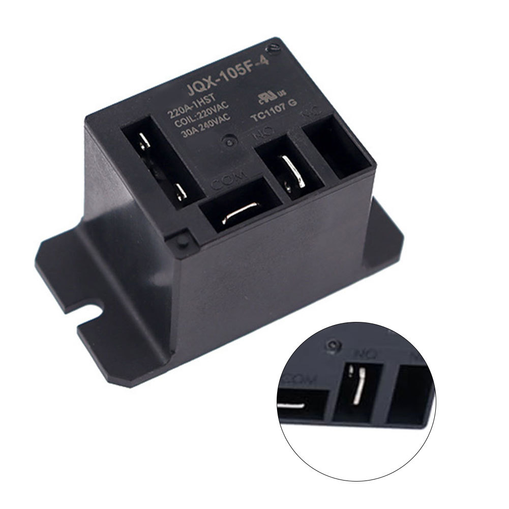 [ใหม่เอี่ยม] 2 ชิ้น JQX-105F-4 5V-220V รีเลย์เครื่องปรับอากาศ 4 พินสําหรับอุปกรณ์อุตสาหกรรม