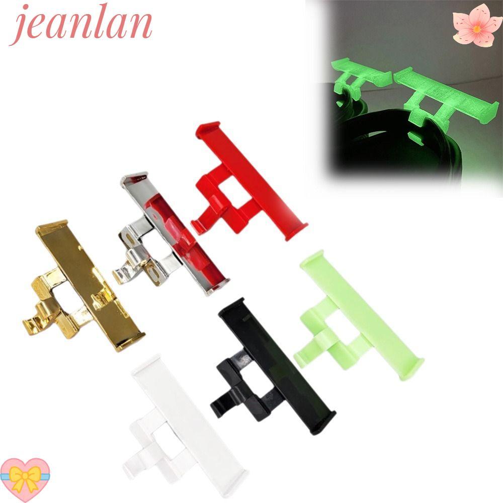 Jeanlan 2 ชิ้น ถ้ํา รองเท้าแตะ หาง ตกแต่ง DIY Croc Hole อุปกรณ์เสริมรองเท้า คลิปตกแต่งรองเท้า