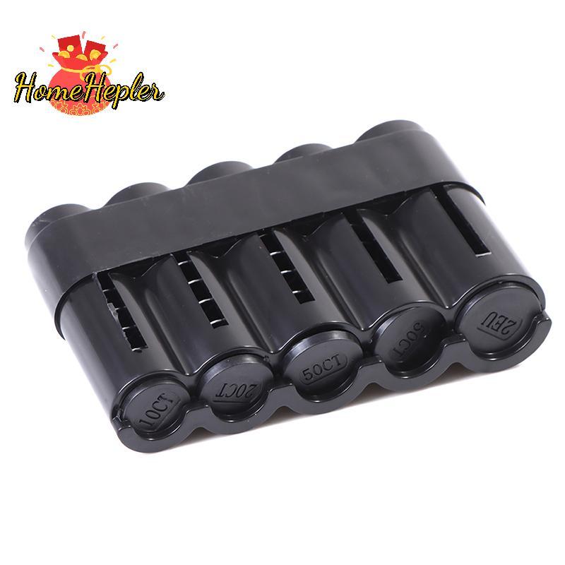 HomeHepler Creative Storage Coins Purse Storage Box Euro Coin Dispenser Coin Holder ใหม่