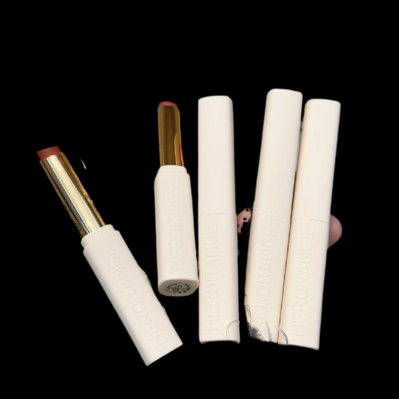 ^N^ HERORANGE Low Saturation Matte Lipsti Cream Velvet Not Easy To Fade Lip Gloss Waterproof Lasting