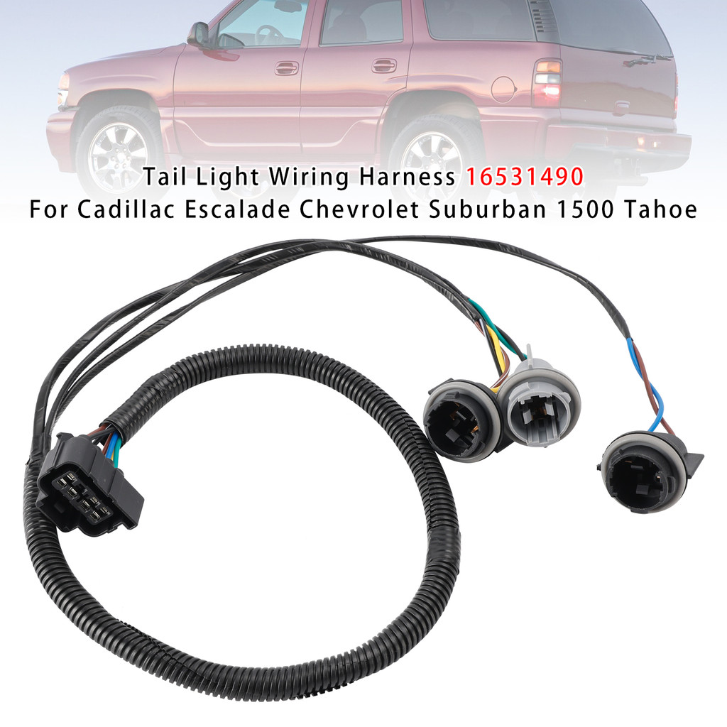 16531490สายรัดไฟท้าย Tahoe เหมาะสําหรับ Cadillac Escalade Chevrolet Suburban 1500 Tahoe