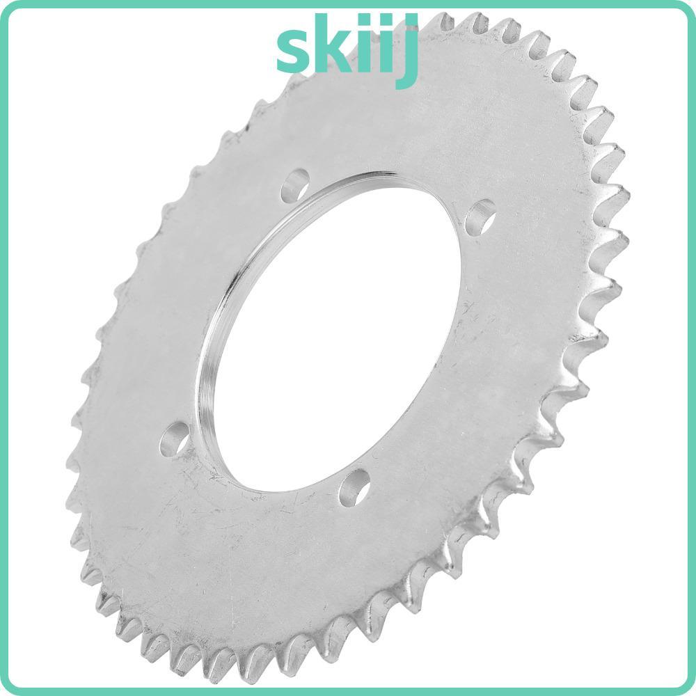 เฟืองขับเคลื่อนด้านหลัง T8C ขนาด 44T 4 หลุม, เหล็กทนทาน 54 มิลลิเมตร สำหรับรถจักรยานไฟฟ้า
