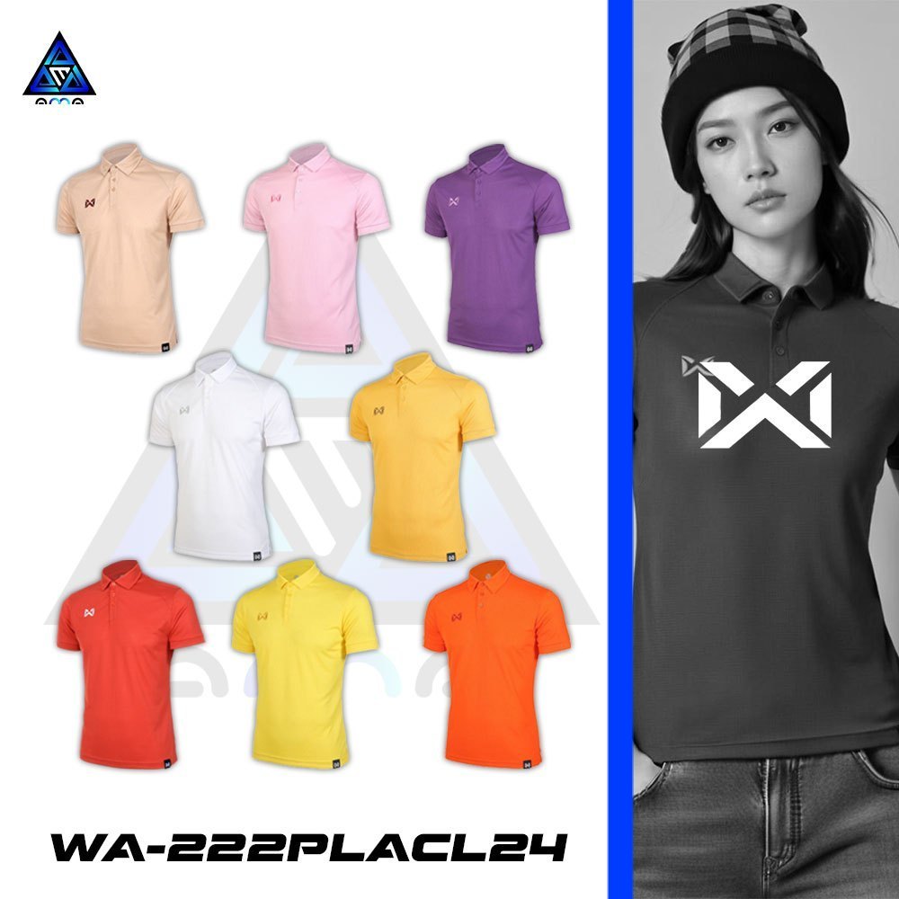 ลดแล้วลดอีก30% SPORT เสื้อโปโล WARRIX รุ่น VAFFLE รหัส WA-222PLACL34 วาริกซ์เสื้อโปโล ชุด 1 แท้100%