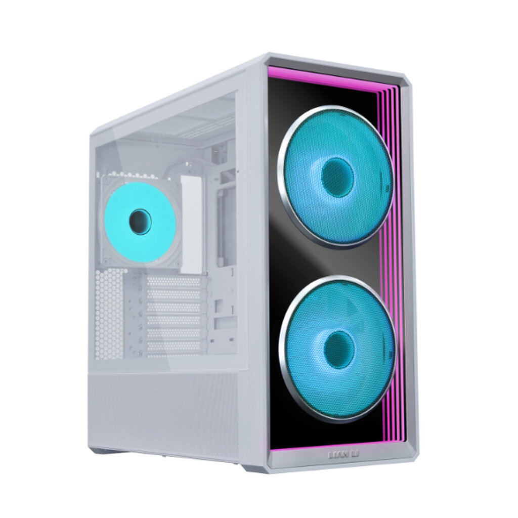 CASE LIAN LI LANCOOL 217 INF White With Dual 170mm ARGB Fan Mid-Tower ATX