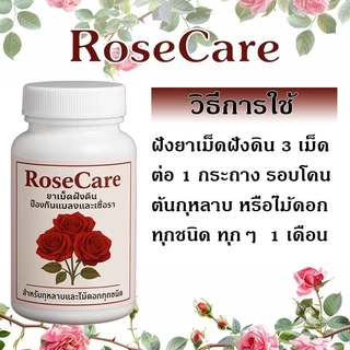 ป้องกันแมลง เพลี้ยไฟ ไรแดง ยาฝังดิน 200เม็ด ไรเชื้อรา ต้านทานโรค ออกฤิทธิ์ 1 เดือน ใช้กับพืชได้ทุกชนิด กุหลาบ กล้วยไม้