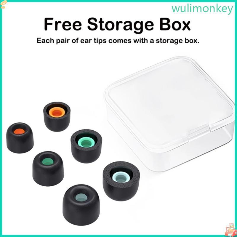 WU Memory Foam Eartips Cover Filter สําหรับ WF-1000XM4 หูฟัง Eartips เคล็ดลับหู