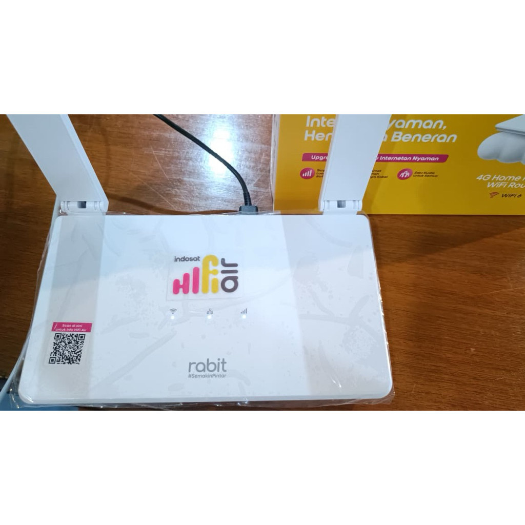 CPE-R Rabit Modem Wifi Router 4G LTE Indosat Hifi Air Router Wifi 6 USB Type C
