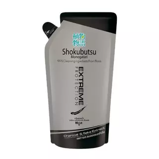 แพ็ค 3 ถุง Shokubutsu โชกุบุสซึ ครีมอาบน้ำ แบบถุงเติม 400-500 มล. เจลอาบน้ำ ครีมอาบน้ำโชกุบุสซึ กลิ่นหอมสดชื่น