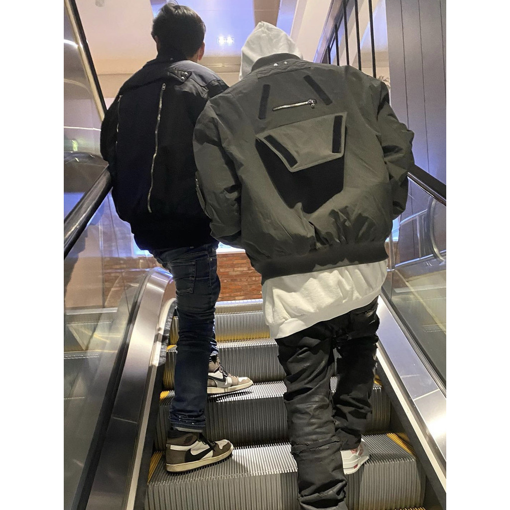 2O0O UNDERMYCAR Loose-fitting high street fashion multi-pocket functional cotton jacket vibe Windpro