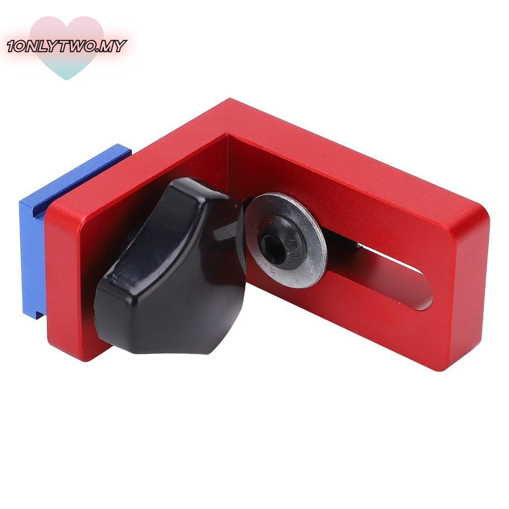 1ONLYTWO ขายึดเลื่อน T-Track 2 ชิ้นสําหรับ 30 T-Track 30 ประเภท ​Miter Track Stop, Precision Alumini