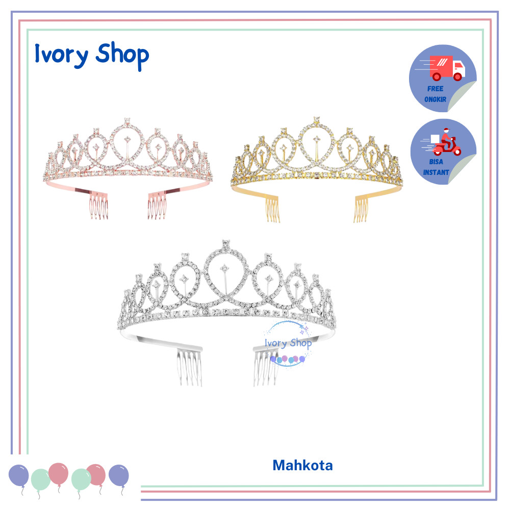 Princess Crown Princess Tiara Rosegold Silver Gold