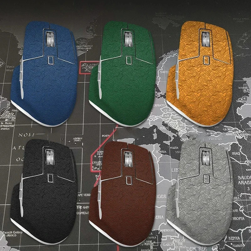 ใหม่เมาส์สเก็ตสติกเกอร์ด้านข้าง DIY เมาส์ผิวสําหรับ Logitech Mx Master3 3s ดูดเหงื่อไม่ลื่น Pre Cut 