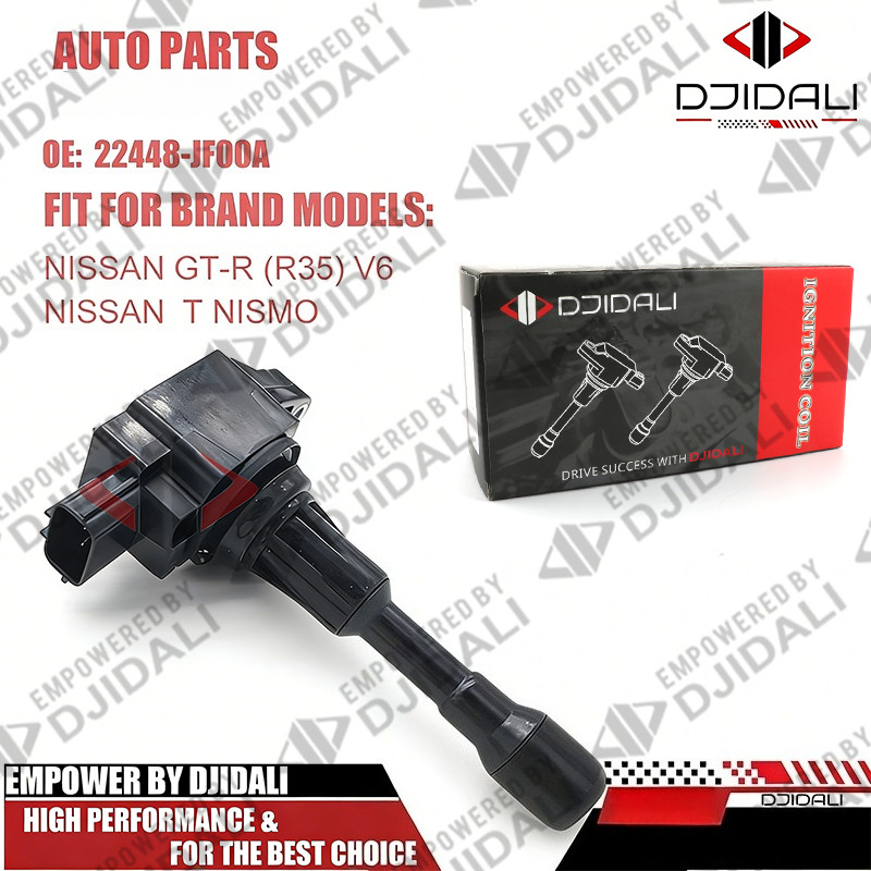 คอยล์จุดระเบิด 22448-jf00a สําหรับ for NISSAN Gt-r (r35) V6 2007-2010 T Nismo 2014- 22448-jf00b