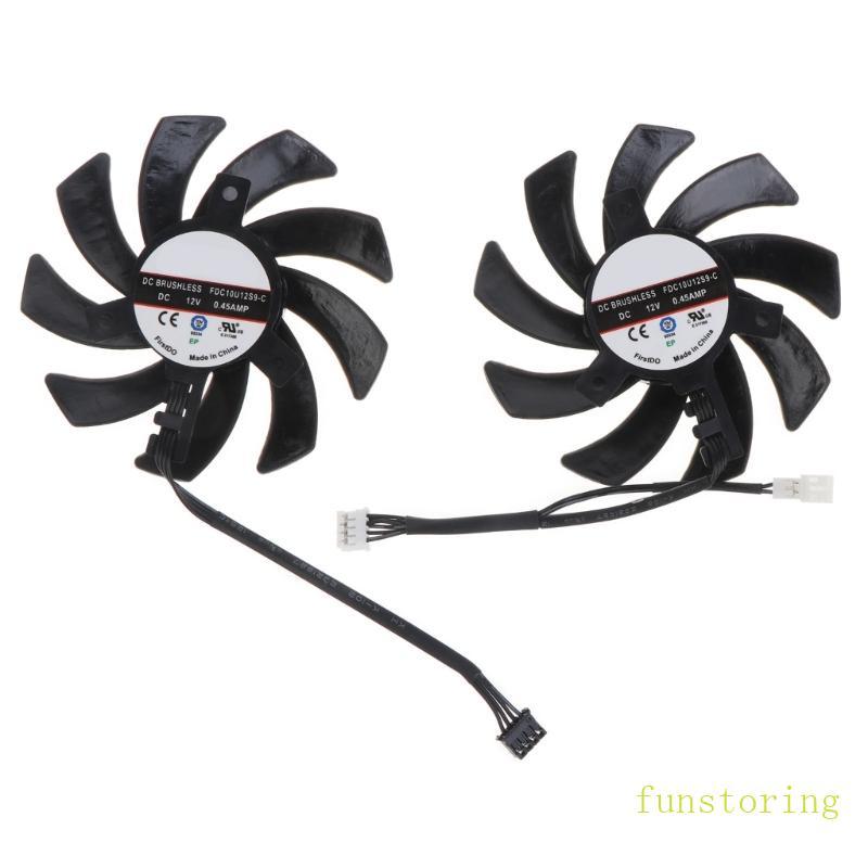 FUN GPU Cooler พัดลม 82 มม.FDC10U12S9-C RTX3060 RTX3060TI RTX 3060TI กราฟิกการ์ด Vedio Card Cooling 