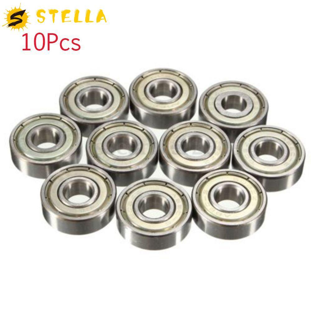 STELLA 608ZZ Roller Blade สําหรับ 8x22x7 มม.สกู๊ตเตอร์ 3D ลึก 10PCs Ball