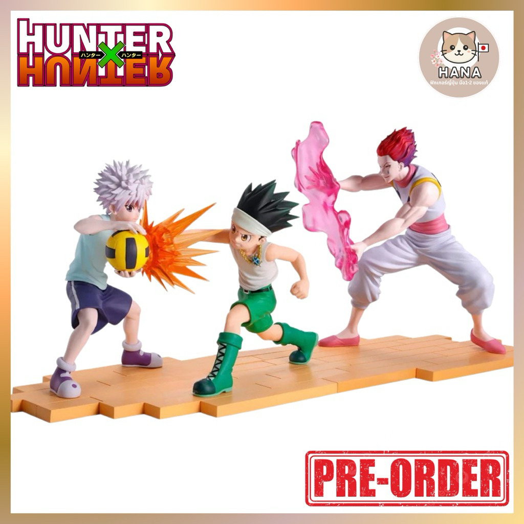 ( ✨ PRE-ORDER) Gon / Killua / Hisoka - Greed Island Arc - Hunter X Hunter figure Gon, Killua, Hisoka