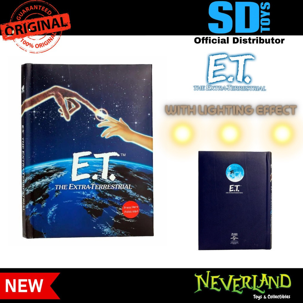 (🔵PRE-ORDER)SD Toys E.T. Notebook with Light