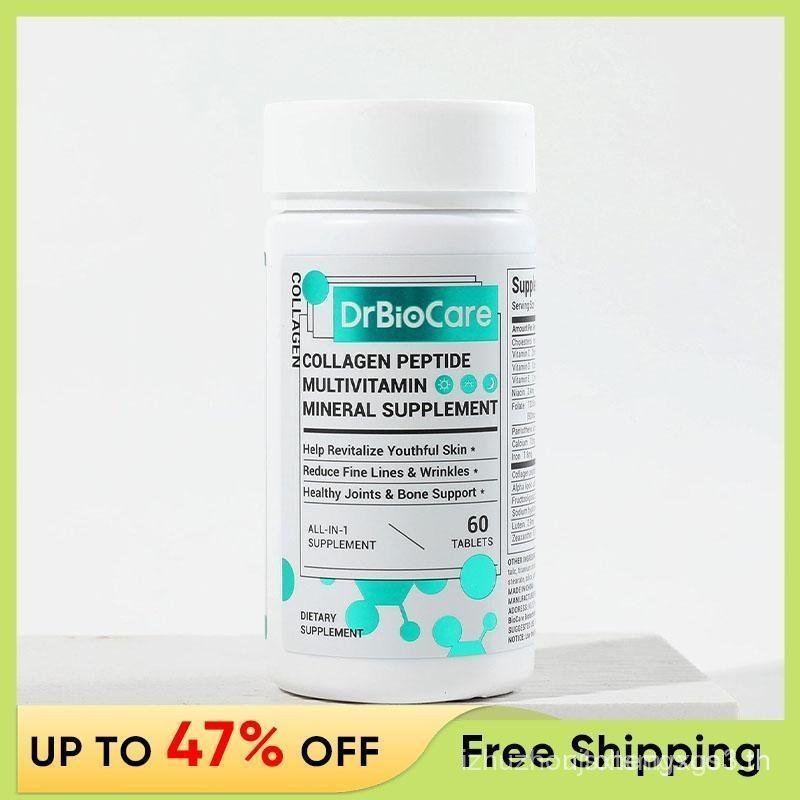 DrBioCare Collagen, Vitamin & Mineral, Contains Vitamin d3, Vitamin C, Probiotics,Vitamin E, Vitamin
