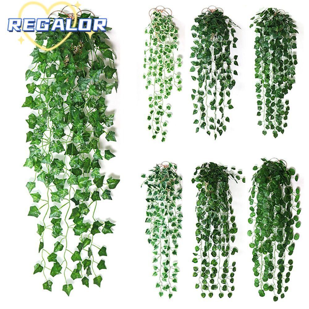 REGALOR0G Leaves Wedding Vine Greenery Foliage ประดิษฐ์