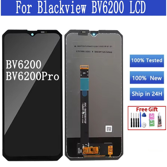 หน้าจอสัมผัส LCD ทดแทนสําหรับ Blackview BV6200 BV6200Pro