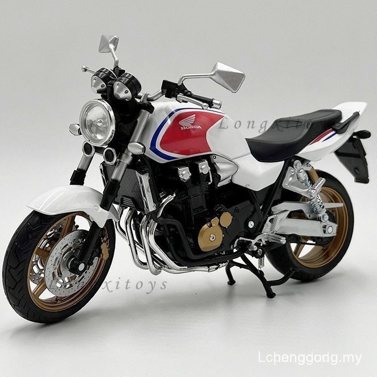 Automaxx 1:12 Diecast รถจักรยานยนต์ของเล่น Honda CB1300SF Street Bike Replica สําหรับคอลเลกชัน QHT T