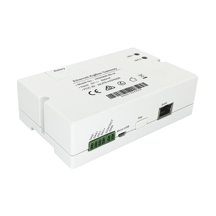 ในสต็อก Zigbee Commercial Industrial Lighting Gateway Automation ระบบอาคารอัจฉริยะ POE Hub
