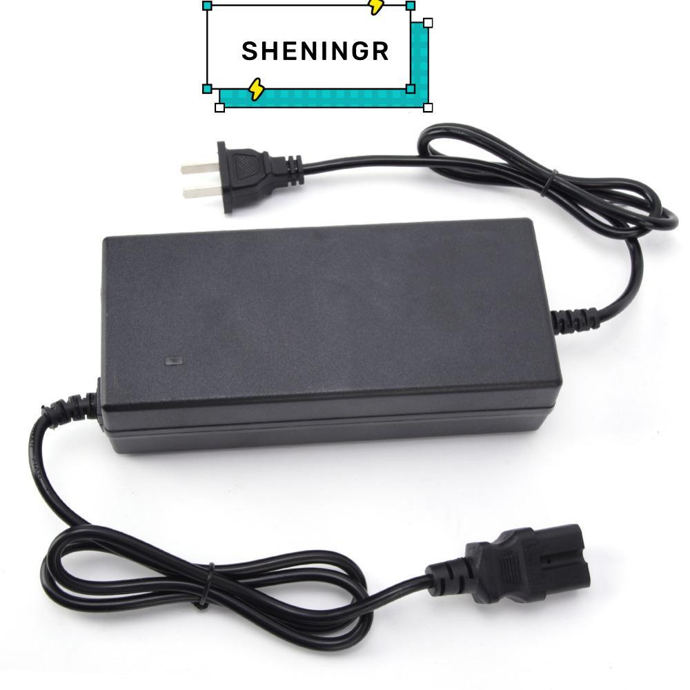 SHENING5R เครื่องชาร์จแบตเตอรี่ลิเธียม, เครื่องชาร์จแบตเตอรี่ E-bike พลาสติก 24V 20A, ทนทาน DC29.4V 