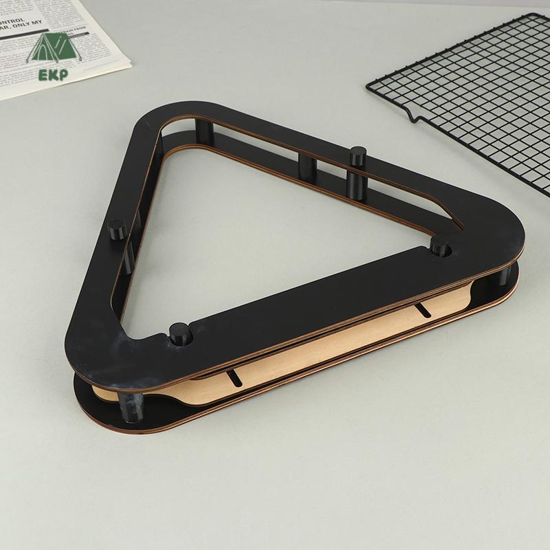 [EKP] Professional Pool Ball Ra ปรับได้ 8 9-Ball สามเหลี่ยมสําหรับ Tournament Play อุปกรณ์บิลเลียดสํ