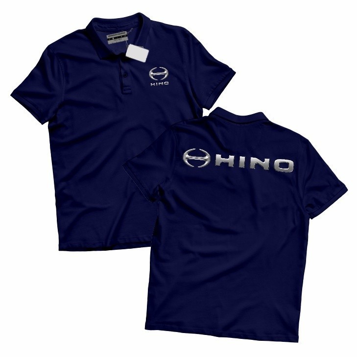 NEW เสื้อโปโล HINO สำหรับ unisex พร้อมส่ง พิมพ์ลายโลโก้ DB เรียบง่าย แขนสั้น สวมใส่สบายๆ สไตล์ลำลอง ขนาด S-3XL