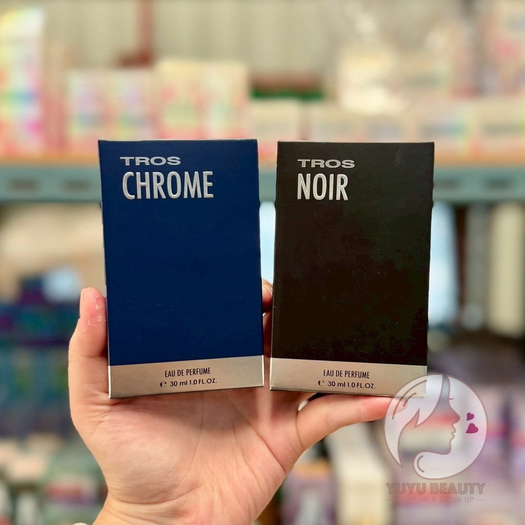 Tros Eau De Perfume 30 Ml. #Chrome / #Noir