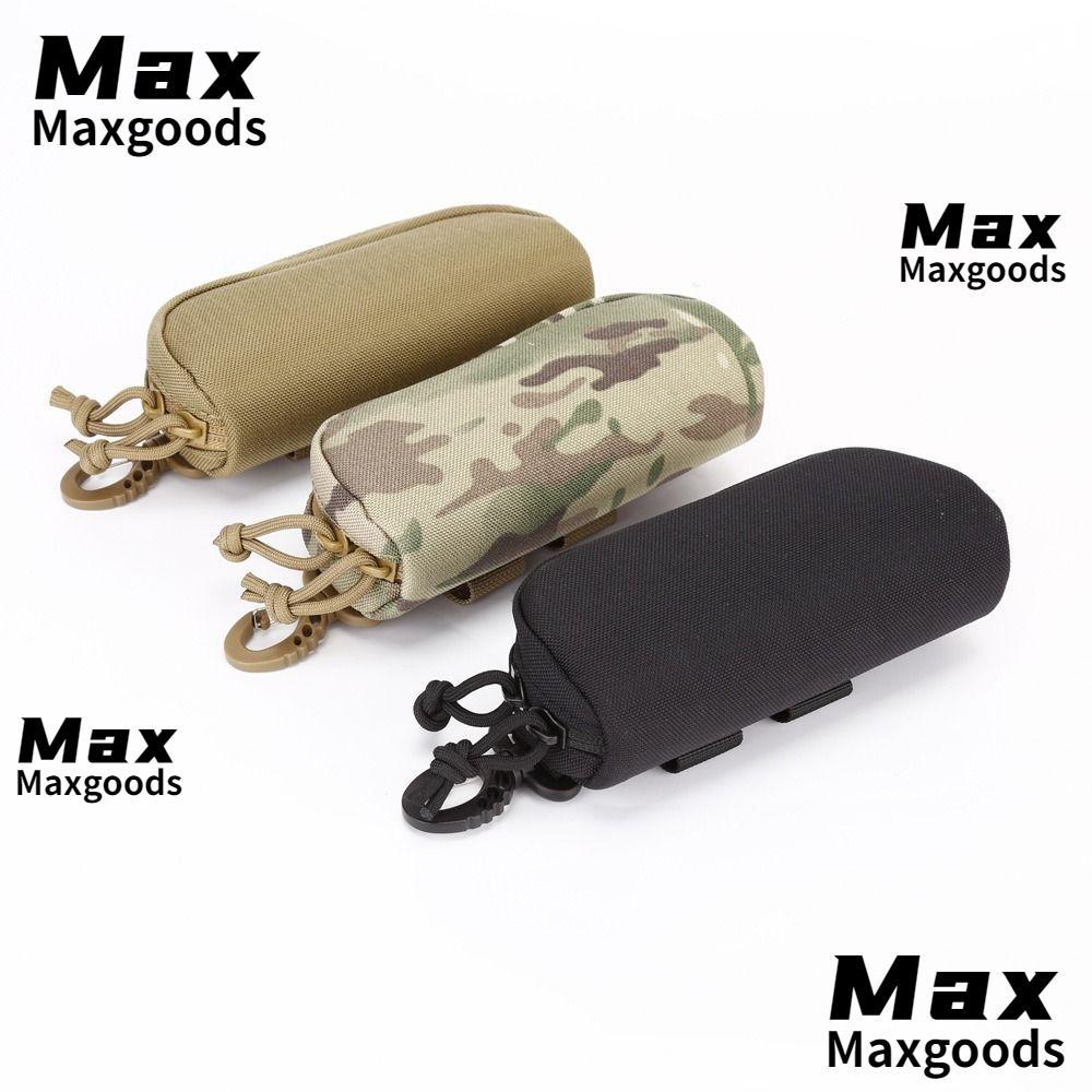แว่นกันแดด MAXG , กระเป๋าใส่แว่นตาแบบพกพาป้องกันความดัน, กล่องเก็บแว่นตาเปลือกแข็งไนลอนกลางแจ้ง