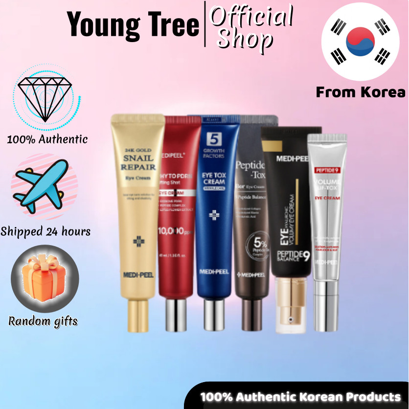 [MEDIPEEL] Snail Repair Eye Cream 40ml/Eye Tox Cream 40ml/Peptide 9 Eye Cream 40ml/Peptide Tox Bor E