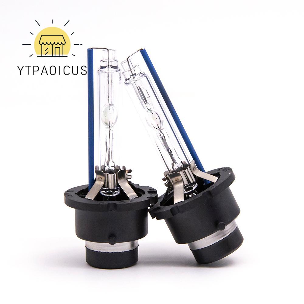 YURUYI 2 ชิ้นไฟหน้าซีนอน, 4300 K/6000 K/8000 K 35W HID ไฟหน้า, Warm White เปลี่ยนโดยตรง D2S D2C LED 