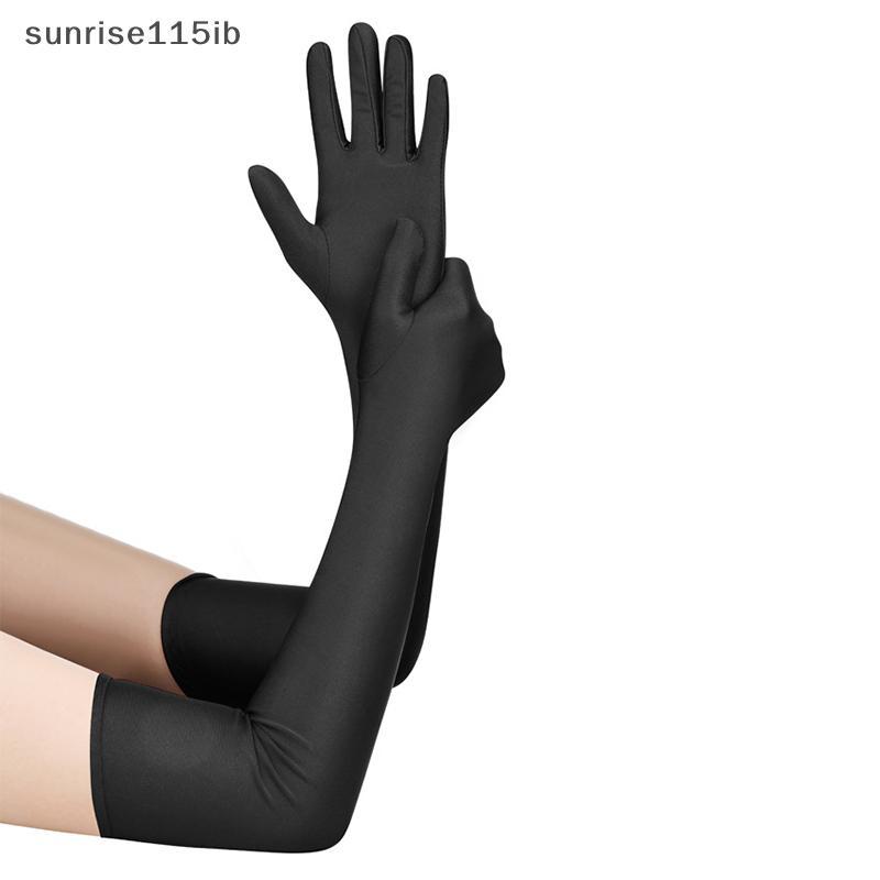 ถุงมือป้องกันแสงแดด สแปนเด็กซ์ยืดหยุ่นสูง สำหรับงานปาร์ตี้และงานแต่งงาน
